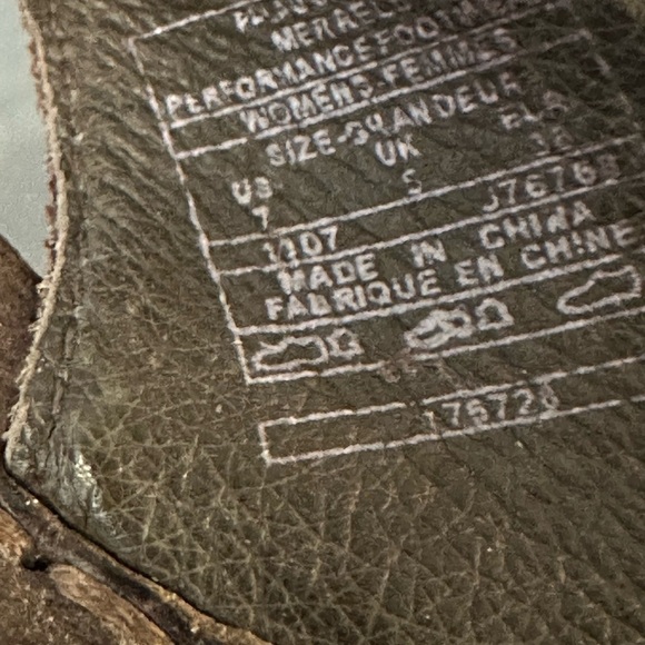 Merrell sundial leather women’s sandals slip ons brown boho summer beach neutral - Picture 6 of 6